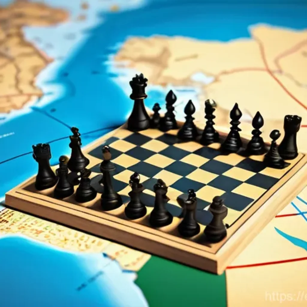 에리트레아 지역 간의 갈등 - **Prompt 1: Horn of Africa's Geopolitical Chessboard**
    "A highly detailed, overhead view of a st...