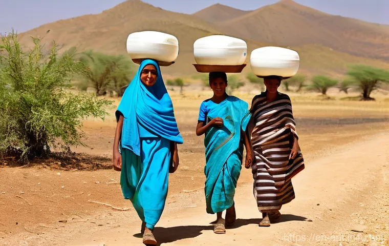 에리트레아의 빈곤 문제 - Prompt 1: Daily Resilience Amidst Arid Challenges**