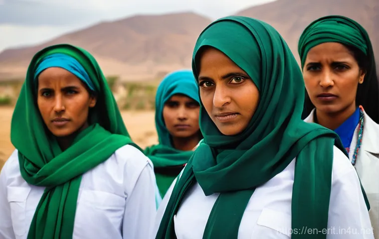 에리트레아 독립 전쟁 - **Prompt:** Inside a hidden, well-organized, and clean underground facility serving as both a medica...